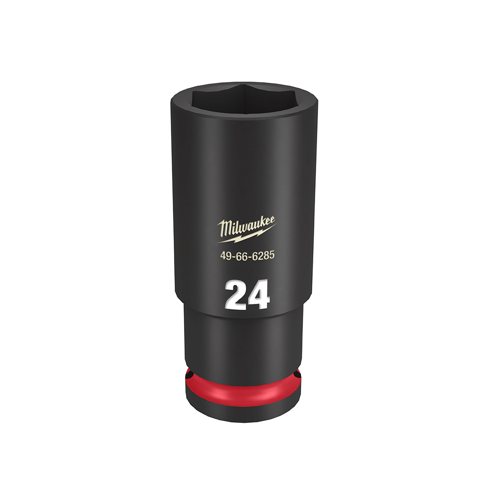 1/2 Drive 24mm Metric Shockwave 6 Point Deep Impact Socket 531231 49666285