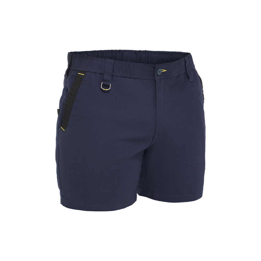Shorts Stretch Short Cotton 280gsm Navy 72R Bisley_40115119_BSH1339_BPCTR72