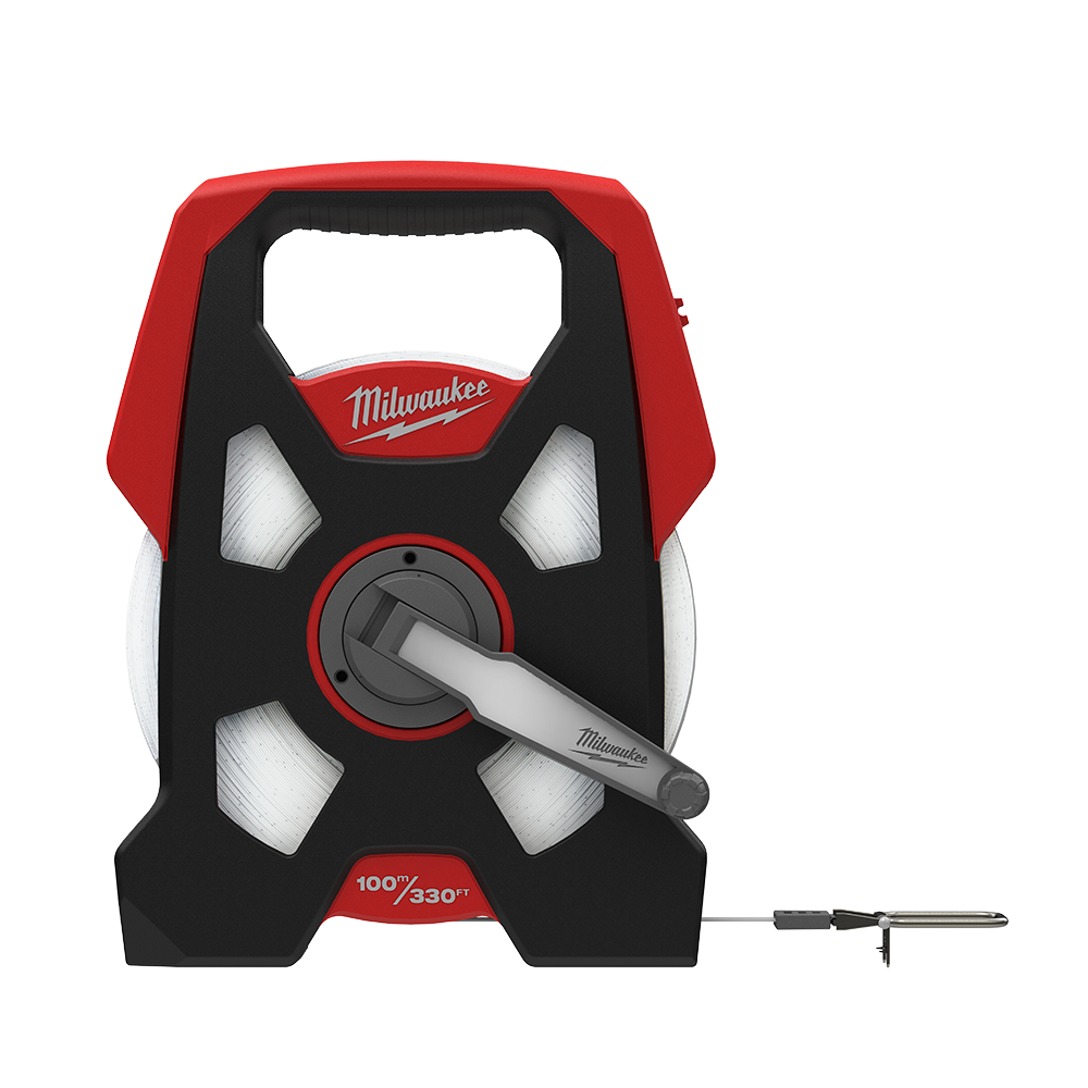 Milwaukee 48225211 100m Open Reel Long Tape Measure 534905 48225211