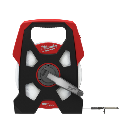 Milwaukee 48225211 100m Open Reel Long Tape Measure 534905 48225211