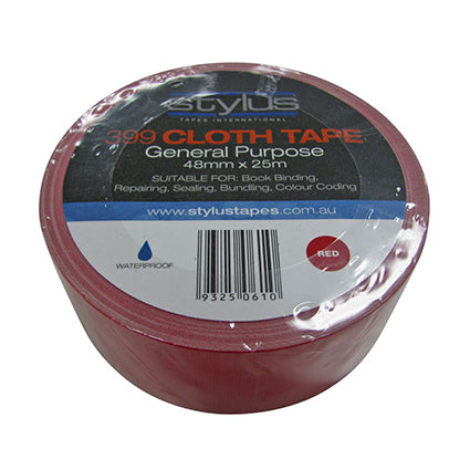 Stylus 399 Cloth Tape Waterproof 48mmx25m Red_38977024_2900