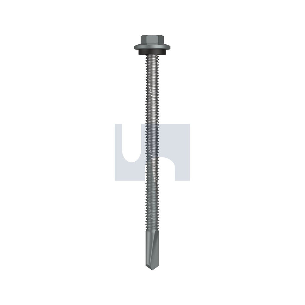 S500 Sds Hex Hd + Washer Windspray (Smokey) -Cl4 As3566 #12-24 85 - Pk 500_40098615_TWN54SH1224085
