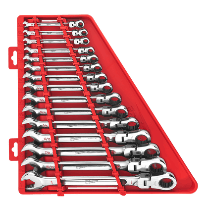Milwaukee WRENCH RATCHETING FLEX 15PC SET SAE 541753 48229413