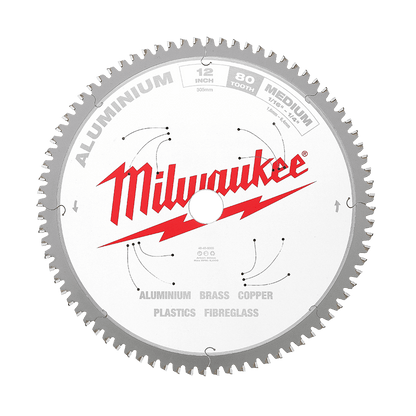 Blade Saw Circular Aluminium 305mm 12 80T Milwaukee 543184 48408365