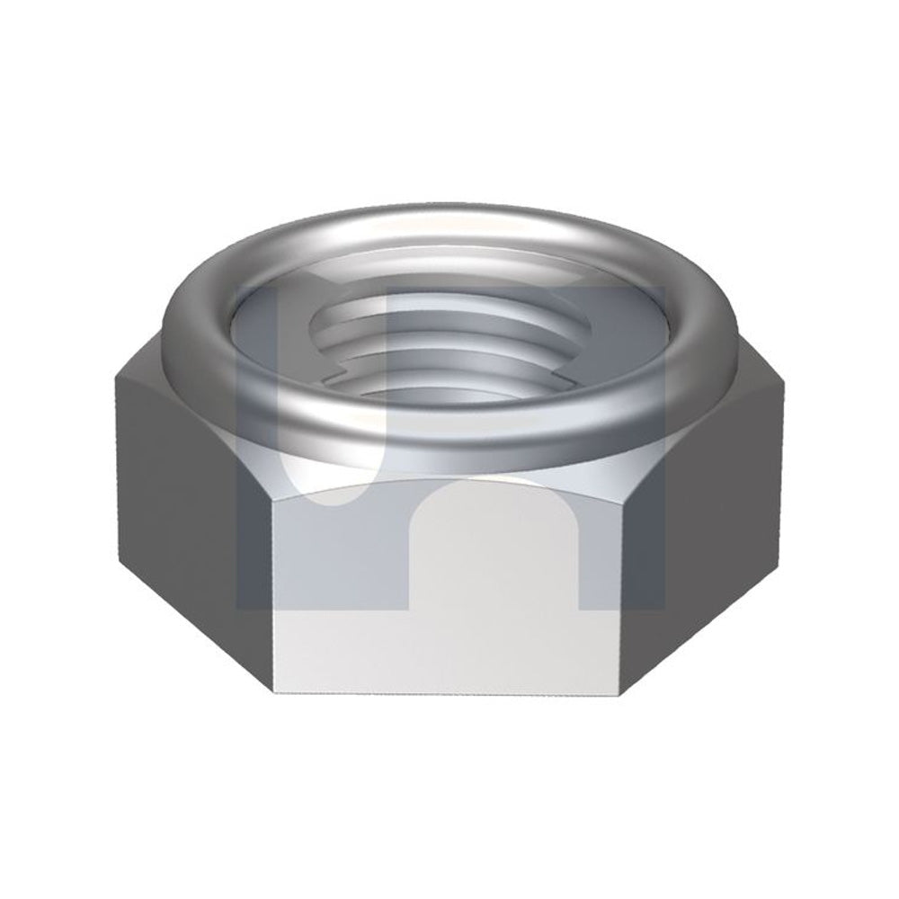 Fine Hobloch Hex Nut 304 SS Hec/A2 M10-1.25 Fine - Pk 100_40093295_NN04HFM10