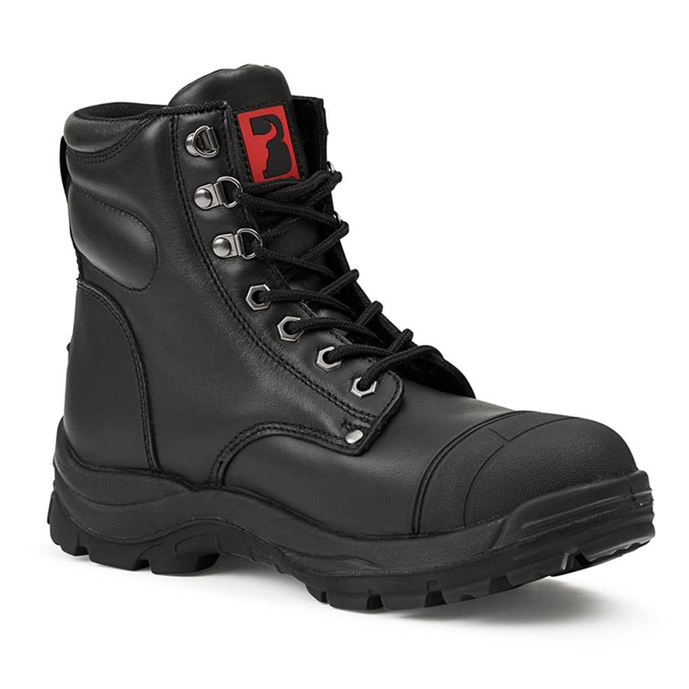 Boots Steel Cap Lace Up Black 2234 10 Bullworks_55036559_2234-BLK-100
