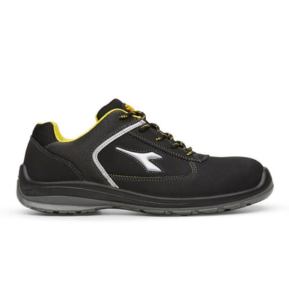 Shoe Lace up Safety Black Bassano Low Size 10.5 Diadora_55037786_160799/80013BLK/45/UK10.5