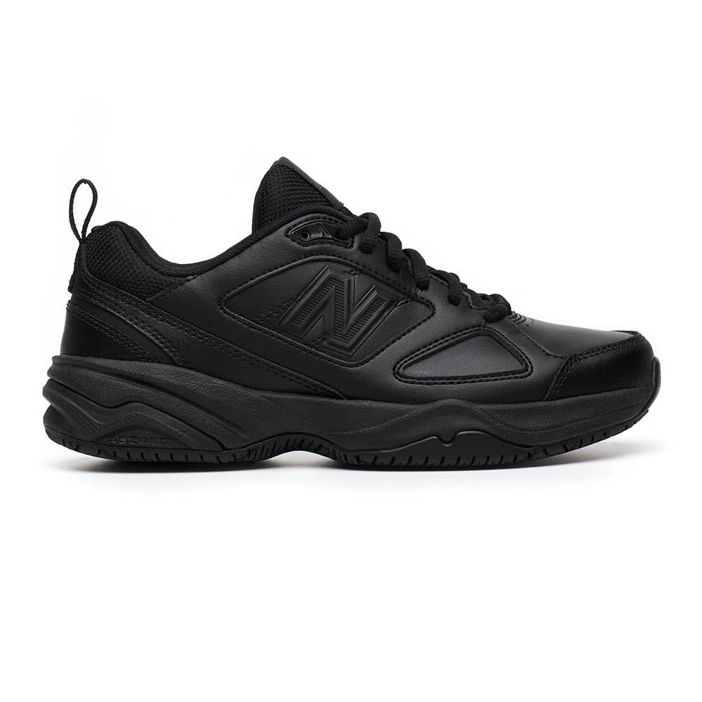 Shoe Lace up Ladies Black Slip Resistant 626 Size US 10 New Balance_55037846_WID626K2/BLK/US10/UK8