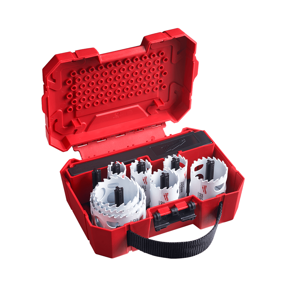 Kit Hole Saw Dozer Carbide 12 Piece Milwaukee 551862 49223090