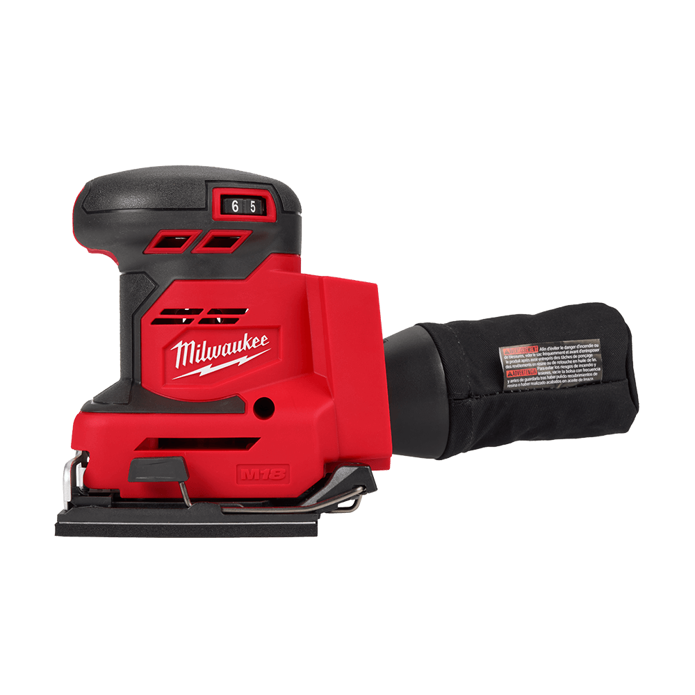 Milwaukee M18bqsso 18v Li-ion Cordless 115mm  1/4 Sheet Sander Skin Only 556029 m18bqss0