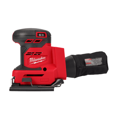 Milwaukee M18bqsso 18v Li-ion Cordless 115mm  1/4 Sheet Sander Skin Only 556029 m18bqss0