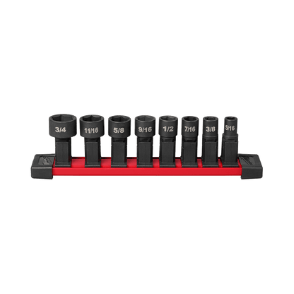 Milwaukee M12 Fuel SAE Insider Pass-through Socket Set 8 Piece_558285_49161640