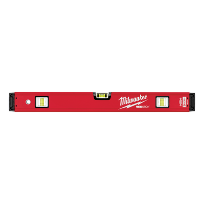 Level Spirit Box 3 Vials 600mm 24'' Redstick Milwaukee 560787 MLBX24