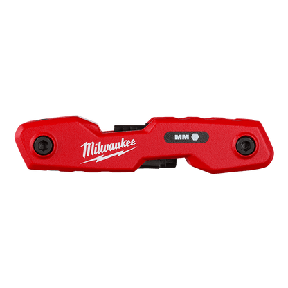Milwaukee 48222182 8pce Metric Folding Hex Key Set 566596 48222182