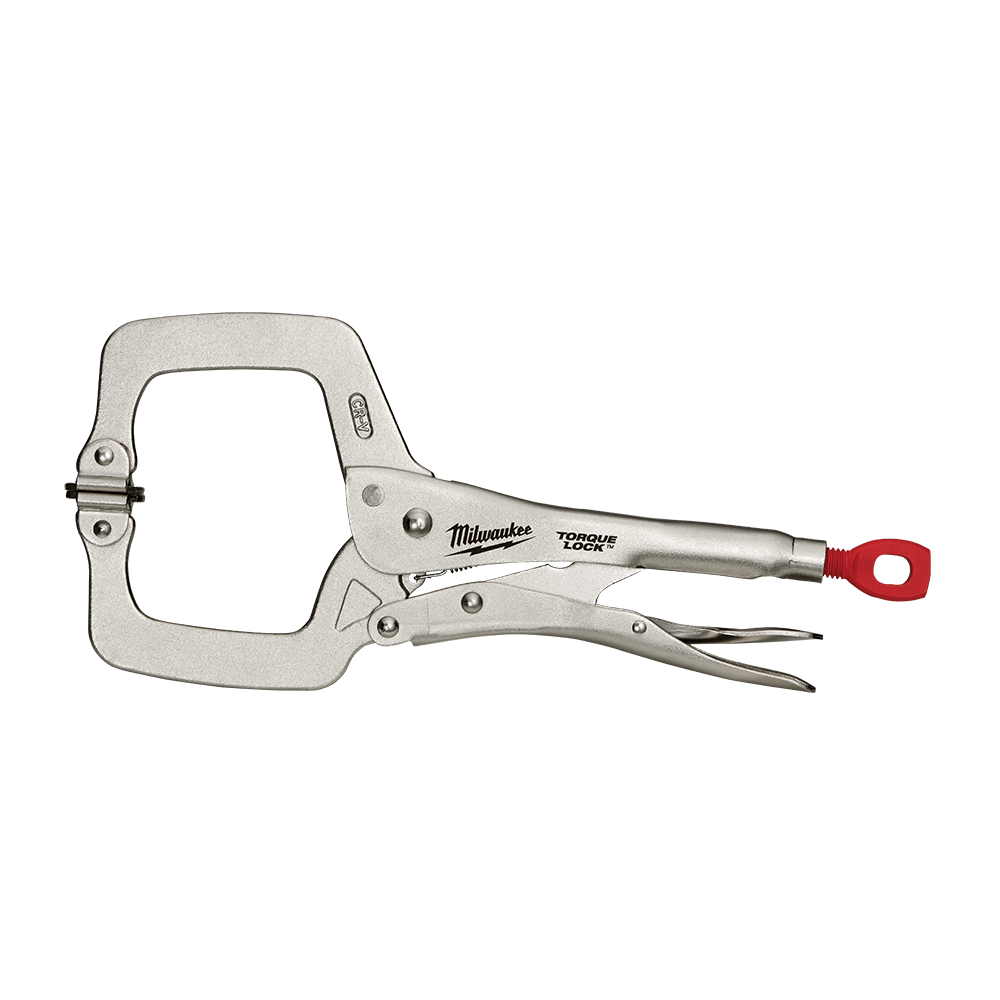 Plier Locking C Clamp Swivel Jaw 275mm Milwaukee 566994 48223521