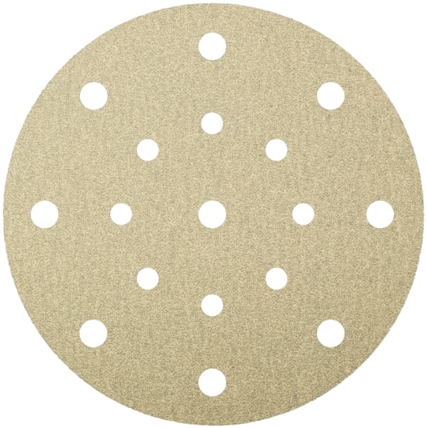 Disc Sanding Aluminium Oxide Velcro 15 Hole 150mm 80G Klingspor 173891 305758