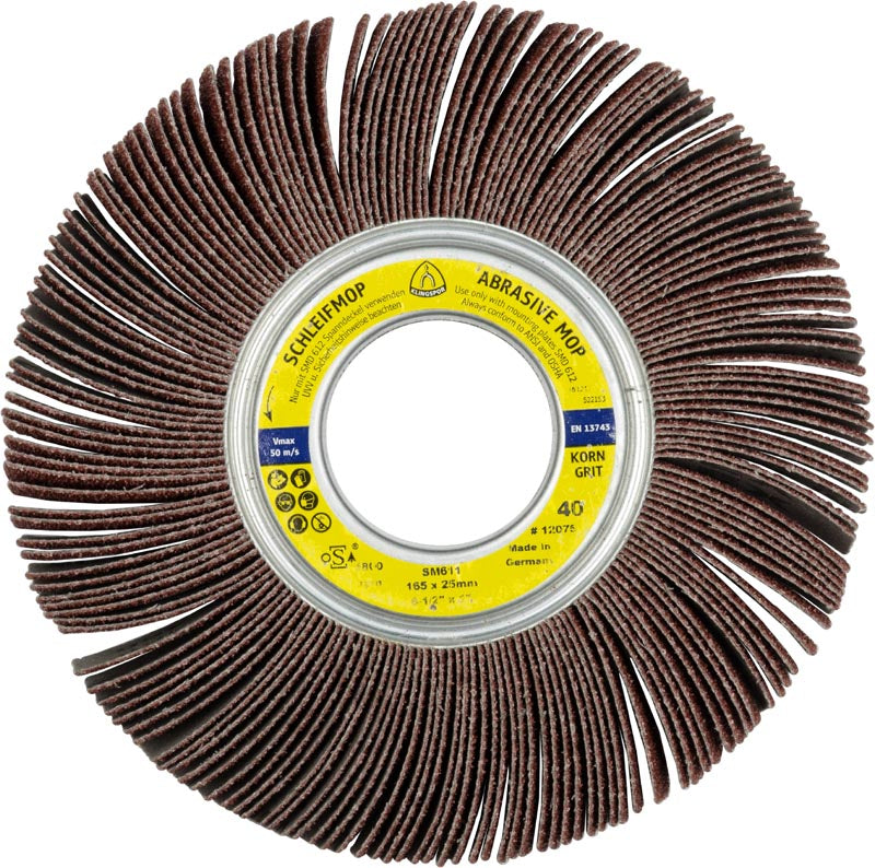 Wheel Flap 165 x 50 x 25.4mm 80G Klingspor 92620001 10018