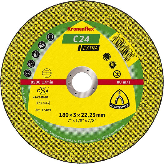 Wheel Cut Off Masonry 115 x 2.5 x 22mm Klingspor 936004 242143