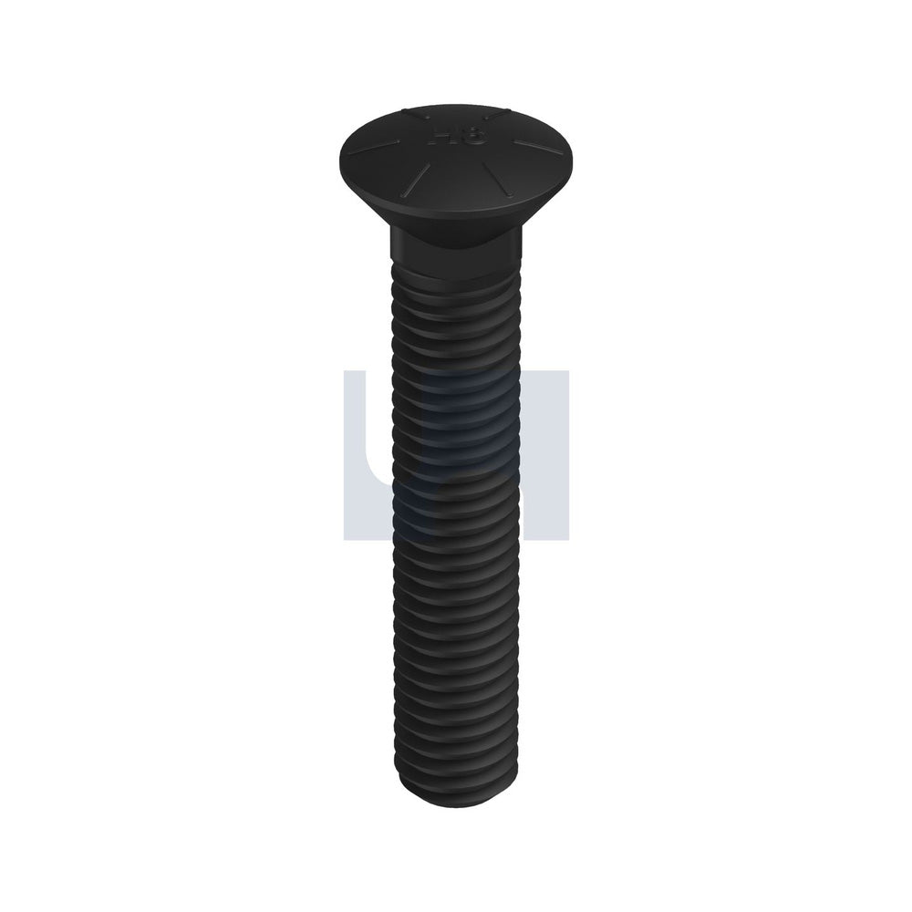 Unc Plow Bolt Sq Neck Plain Hec/Grade 8 7/16'' Unc 2-1/2'' - Pk 75_40090054_CBPG8PC0430250