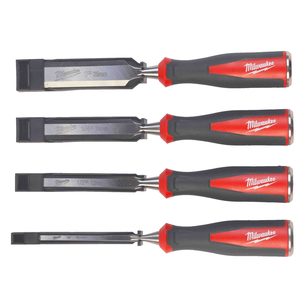 MILWAUKEE BEVEALED EDGE CHISEL SET 575731 4932479897