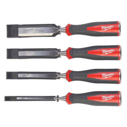 MILWAUKEE BEVEALED EDGE CHISEL SET 575731 4932479897