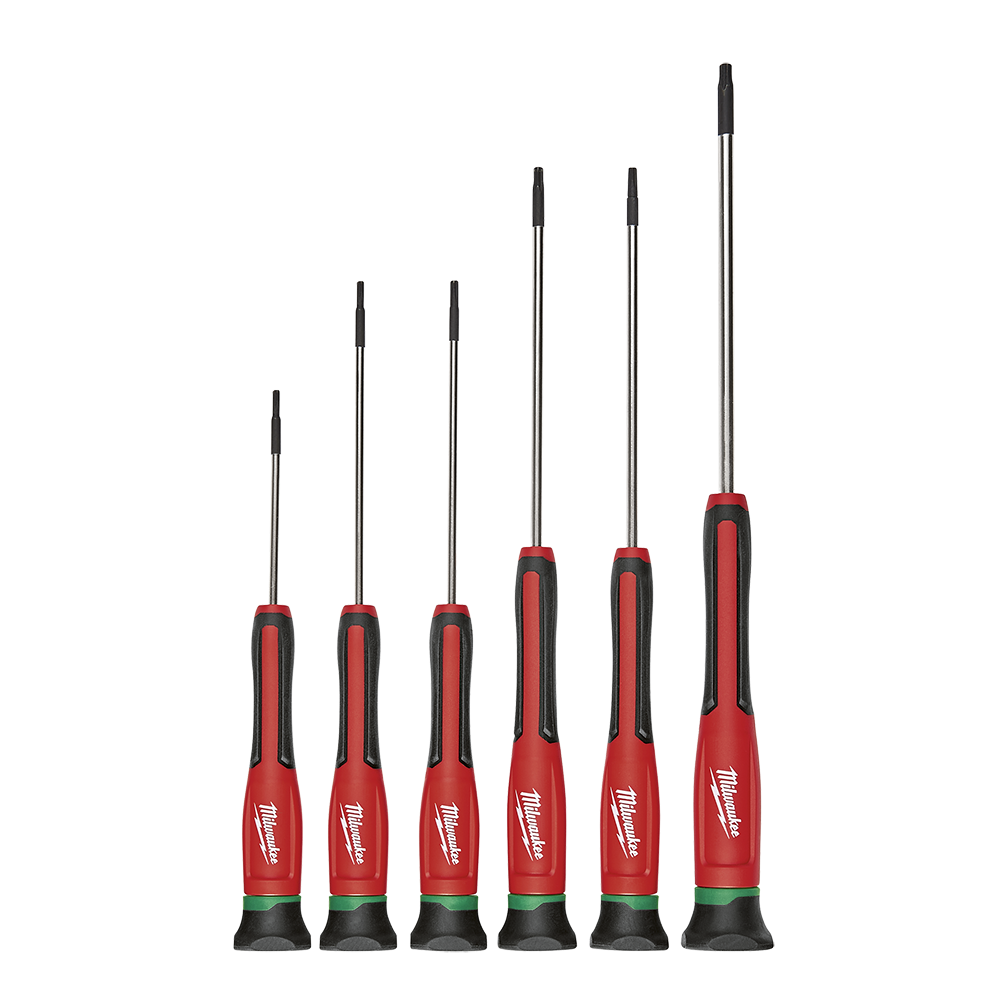 Milwaukee T6-15 Precision In Case Torx Set Screwdriver 578411 48222610