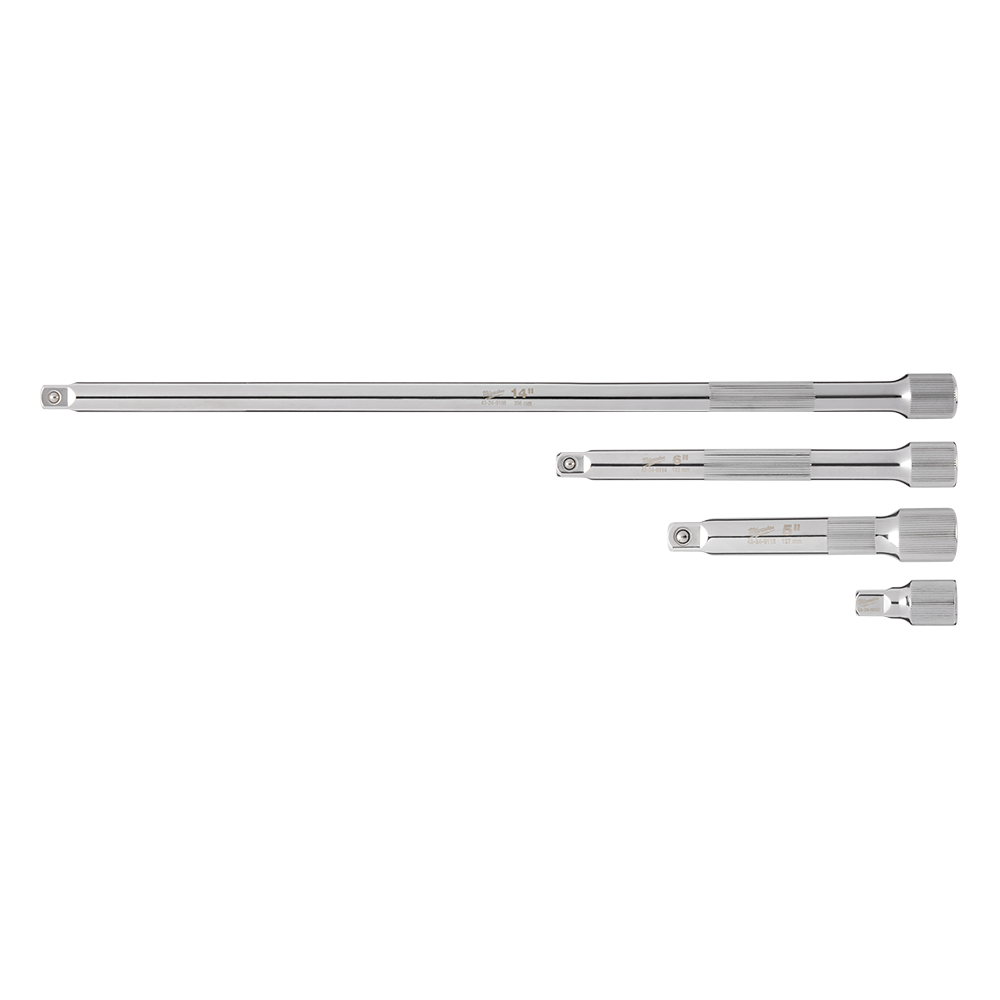 Milwaukee 4pc 3/8'' Extension Bar Set 582042 48229341