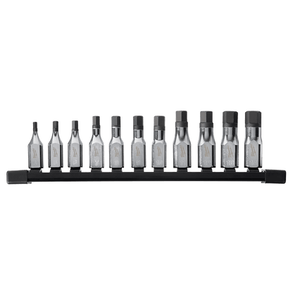 11pc 3/8 Drive Metric Hex Bit Socket Set 585634 48229543