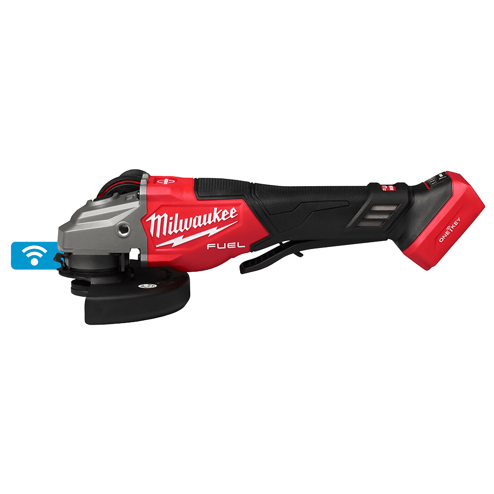 M18 125mm High Speed Braking Angle Grinder With Deadman Paddle Switch 588719 M18FSAG125XPDB20