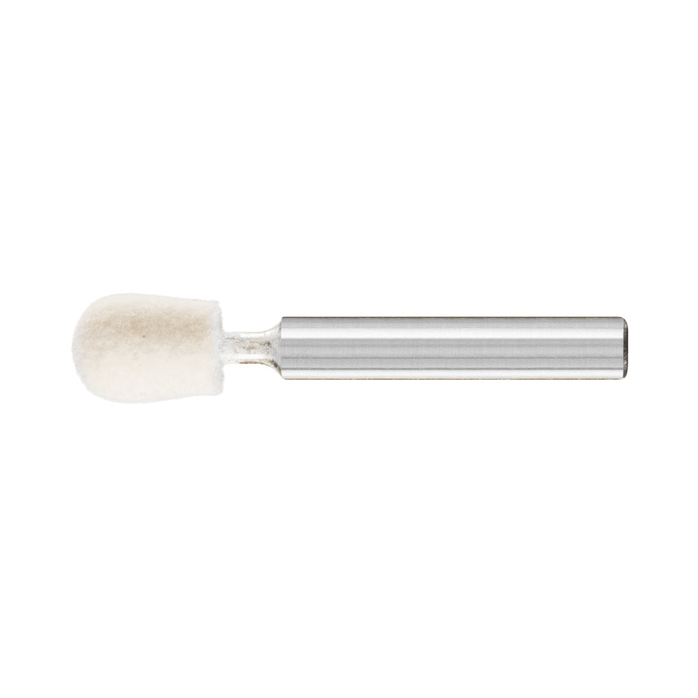 Medium-hard felt polishing points oval shape FK TRE d 10x14 mm shank 6 mm_40108198_44101681