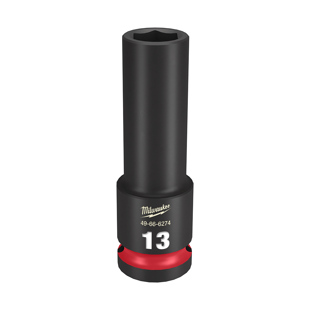 Milwaukee Impact Socket 1/2 Inch Drive Deep 18mm 6 Point 593562 49666274