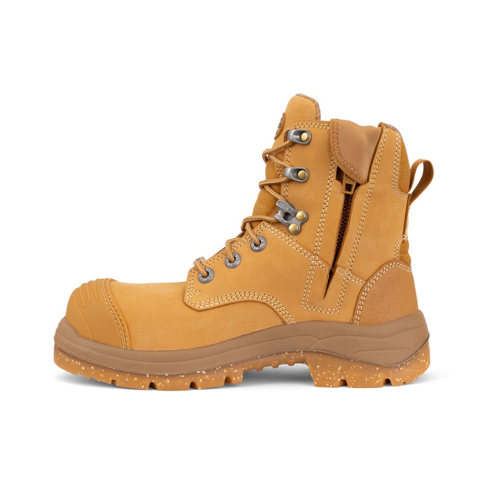 59-432Z Ladies Zip Composite Toe Boots with Rubber Sole & Bump Cap_59432Z