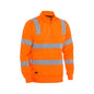 Jumper Hi-Vis 1/4 Zip Taped Pullover BK6814T Rail Orange 4XL_40048277_BK6814T_BVOR4XL