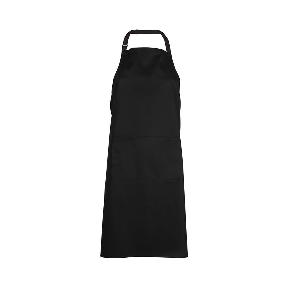 Apron Bib Chef Black 40060927 POFFSH 5ABIB-BLK