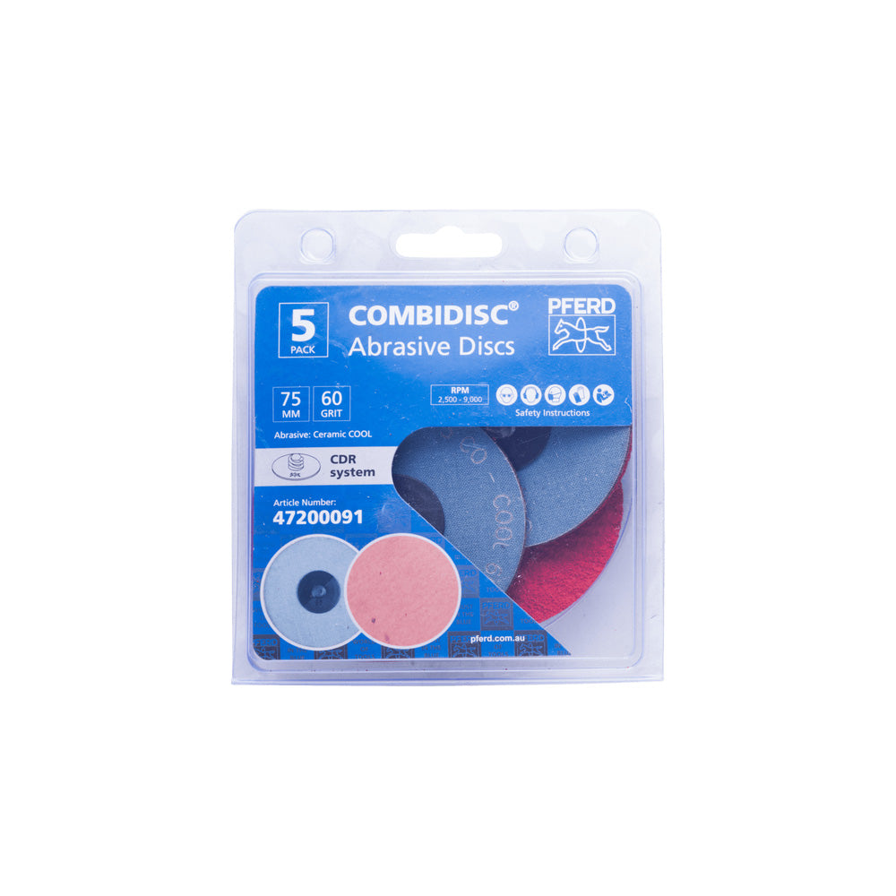 POS COMBIDISC ceramic oxide grain abrasive disc CDR dia. 75 mm CO60_40108467_47200091