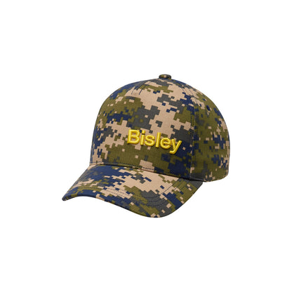 Cap Printed Baseball Cotton 280gsm Army Digital Bisley_40114085_BCAP75_PDARONE