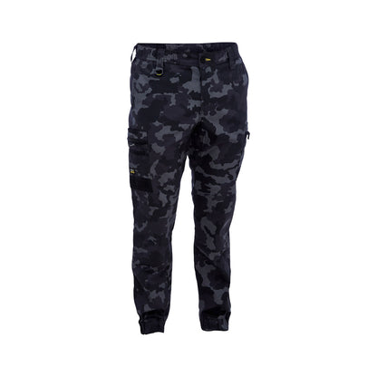 Pants Stretch Camo Cargo Cotton 280gsm Charcoal Camo 72R Bisley_40114782_BPC6337_PCHAR72