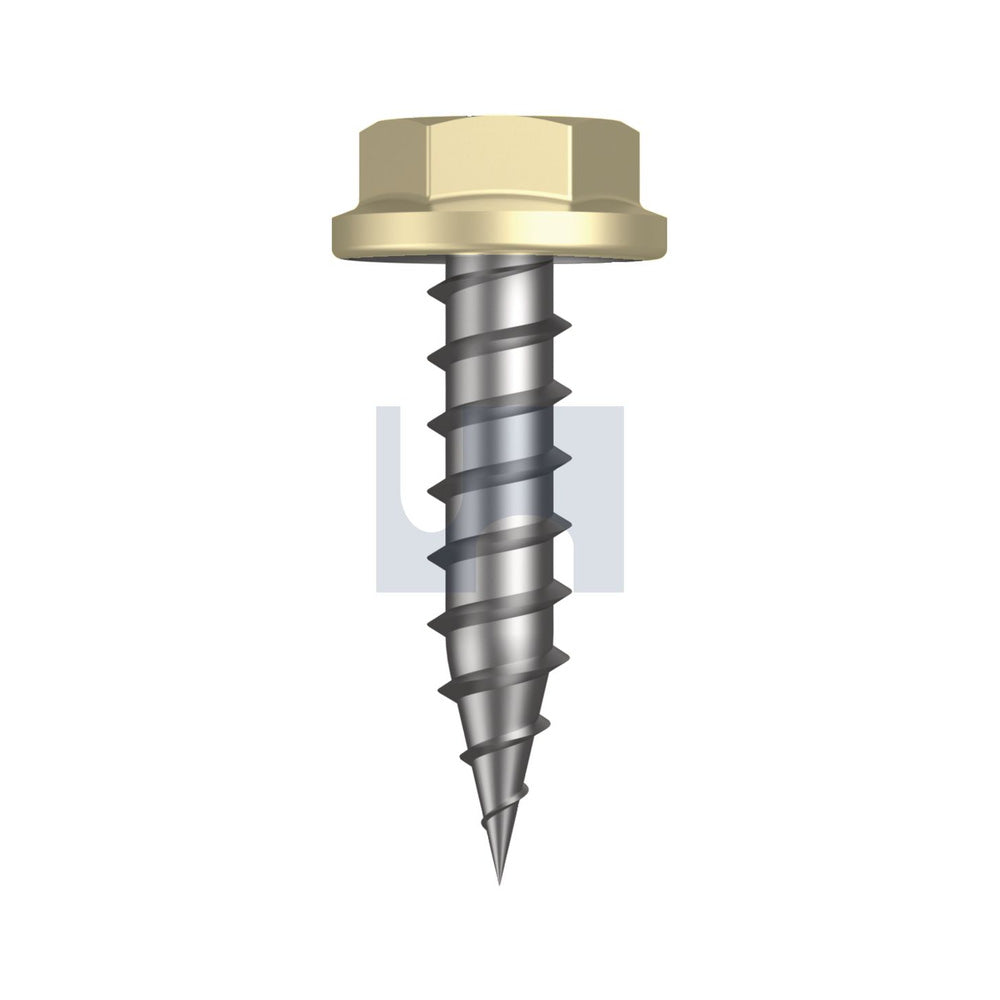 Needle Pt Sds Flg Hex Sandbank (Straw) -Cl4 As3566 #10-12 20 - Pk 1000_40095664_TSAN4FH1012020