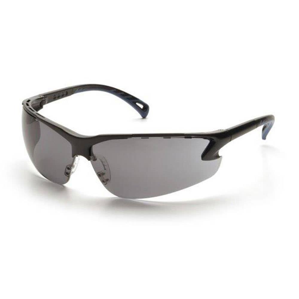 Glasses Venture 3 Smoke Lens Black Frame Pyramex 60010077 ASB5720DT
