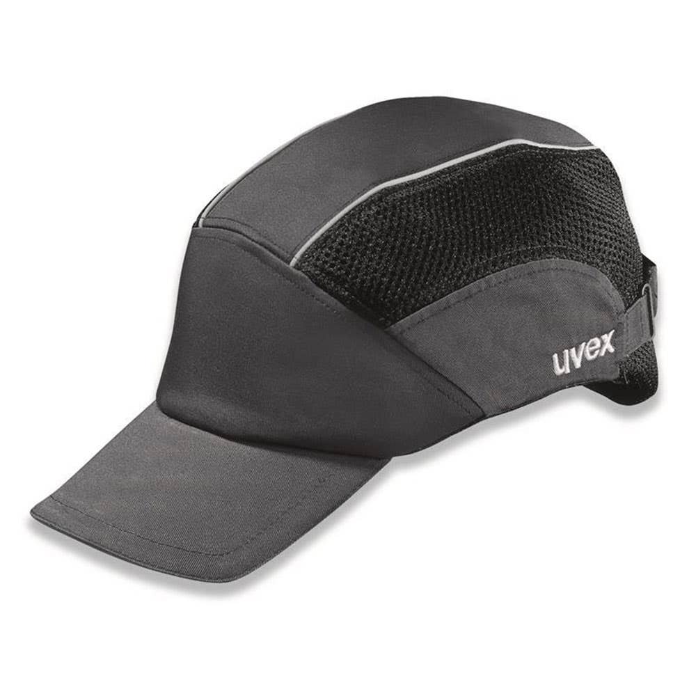 U-Cap Premium Bump Cap Long Brim Black 60010761 9794-310