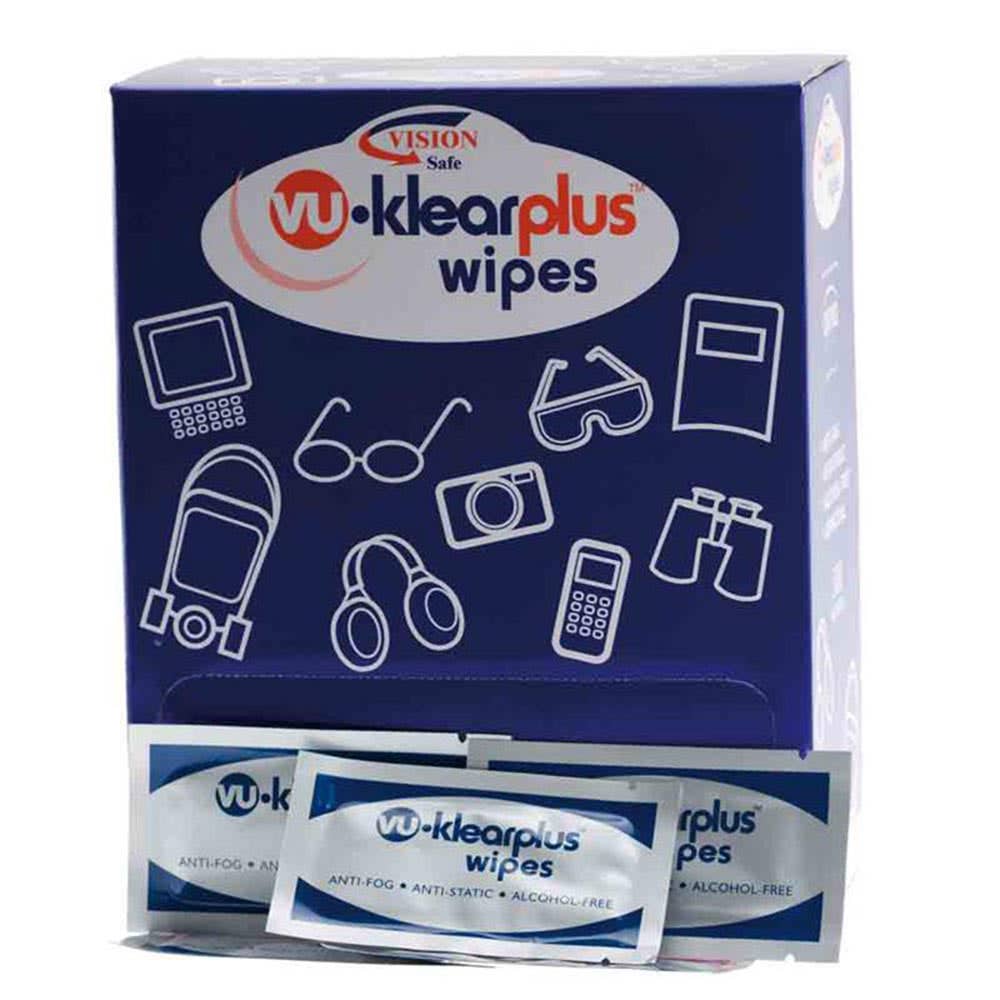 Glasses CLeaning Wipes Vu-Klearplus Alcohol Free Pk 300 60010899 VUKDISP