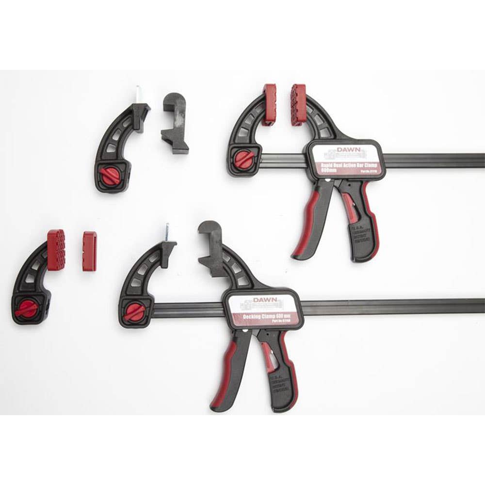 Replacement End Jaw & Pads For Rapid Dual Action Bar Clamp 60011507 61140JP