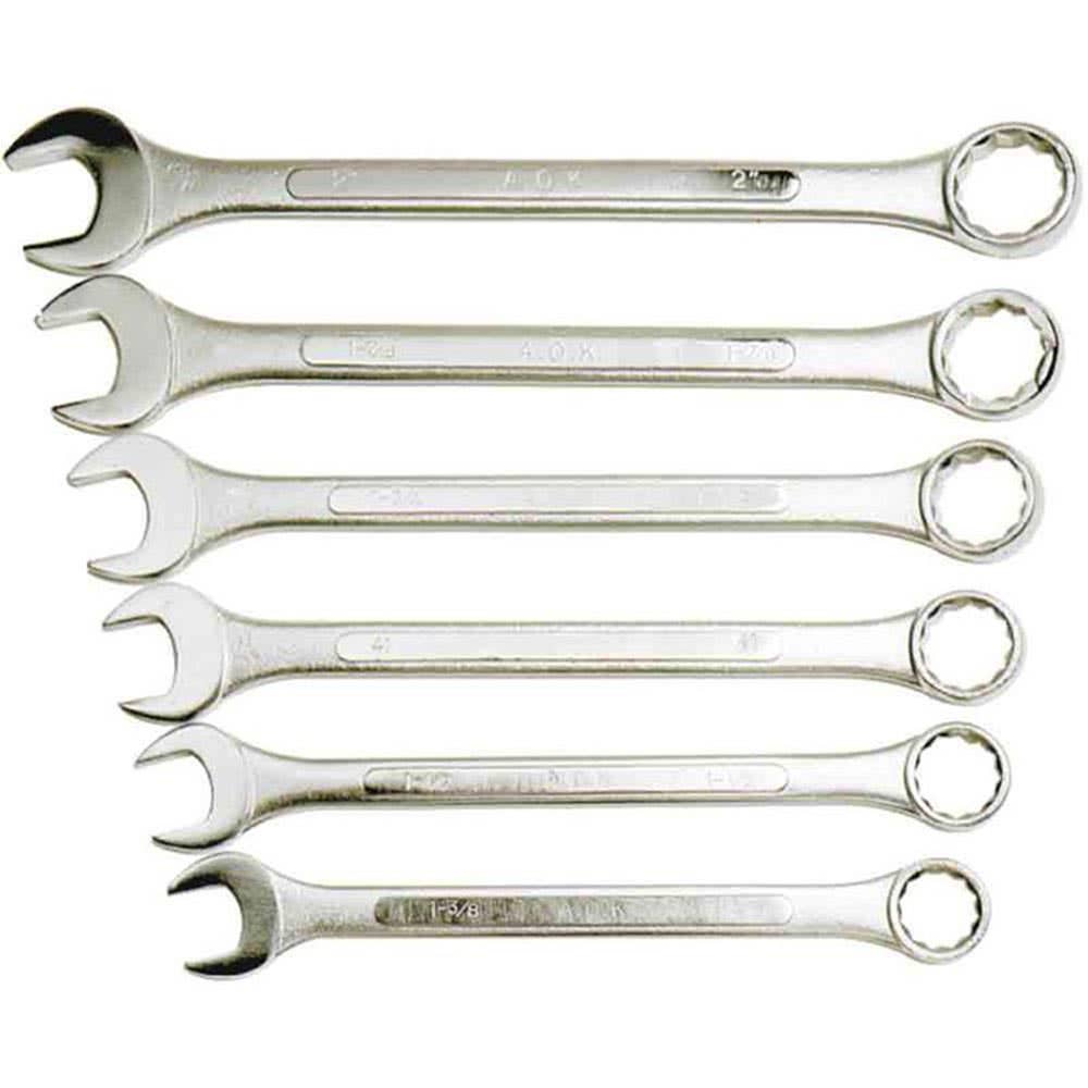 Spanner Set Jumbo AF 6 Piece 1-3/8'' - 2'' 60011921 19829