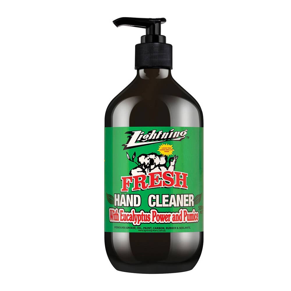 Hand Cleaner Fresh Eucalyptus & Pumice 500ml Lightning 60011941 820C