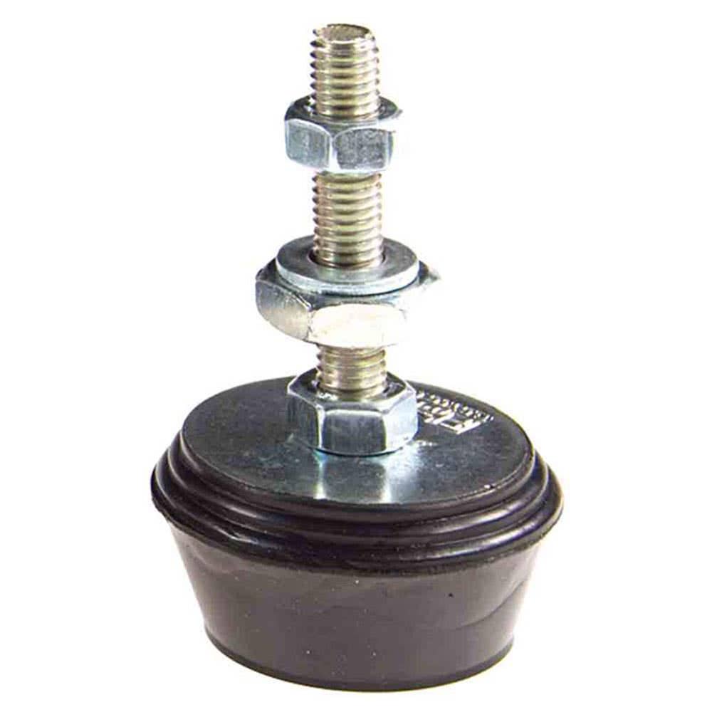 Foot Adjustable Rubber Feet SV Type 40 x 23 x 48mm 20-80kg Mackay 60012032 M143001