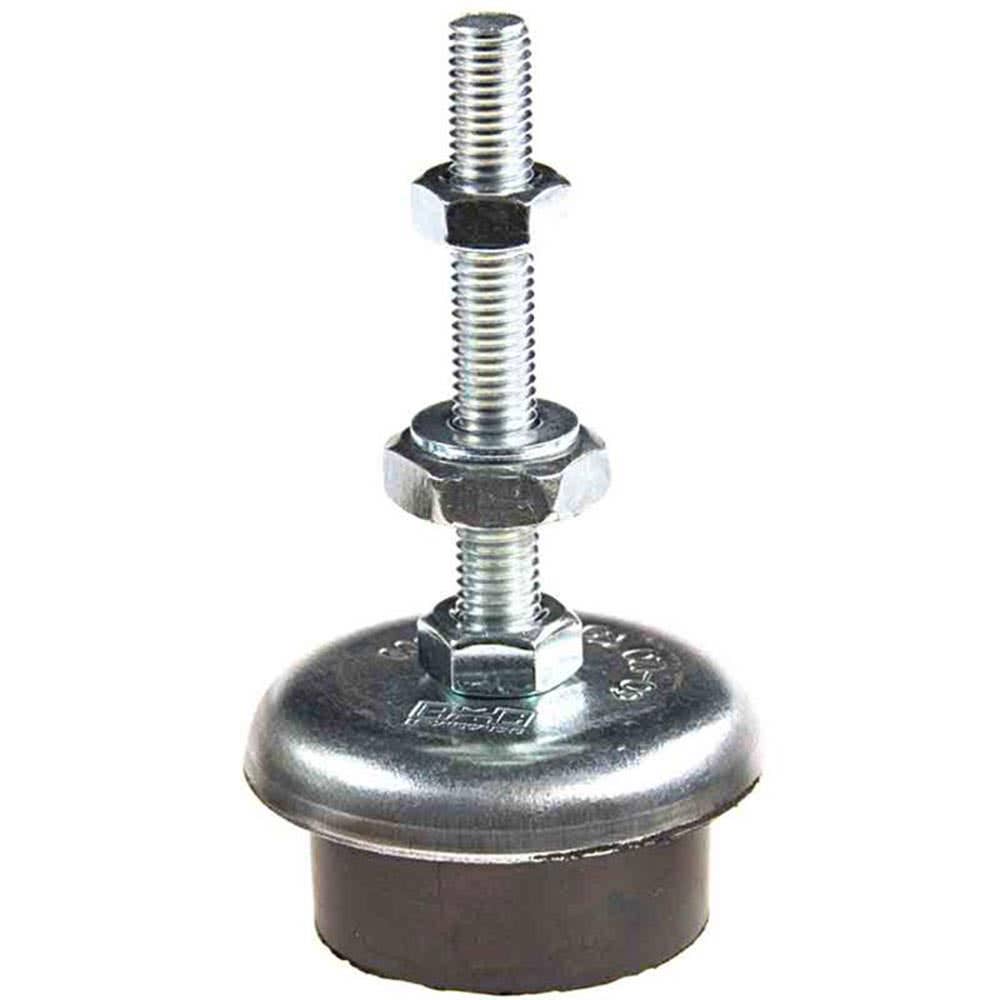 Foot Adjustable Rubber Feet SV Type 60 x 28 x 81mm 60-120kg Mackay 60012033 M143002