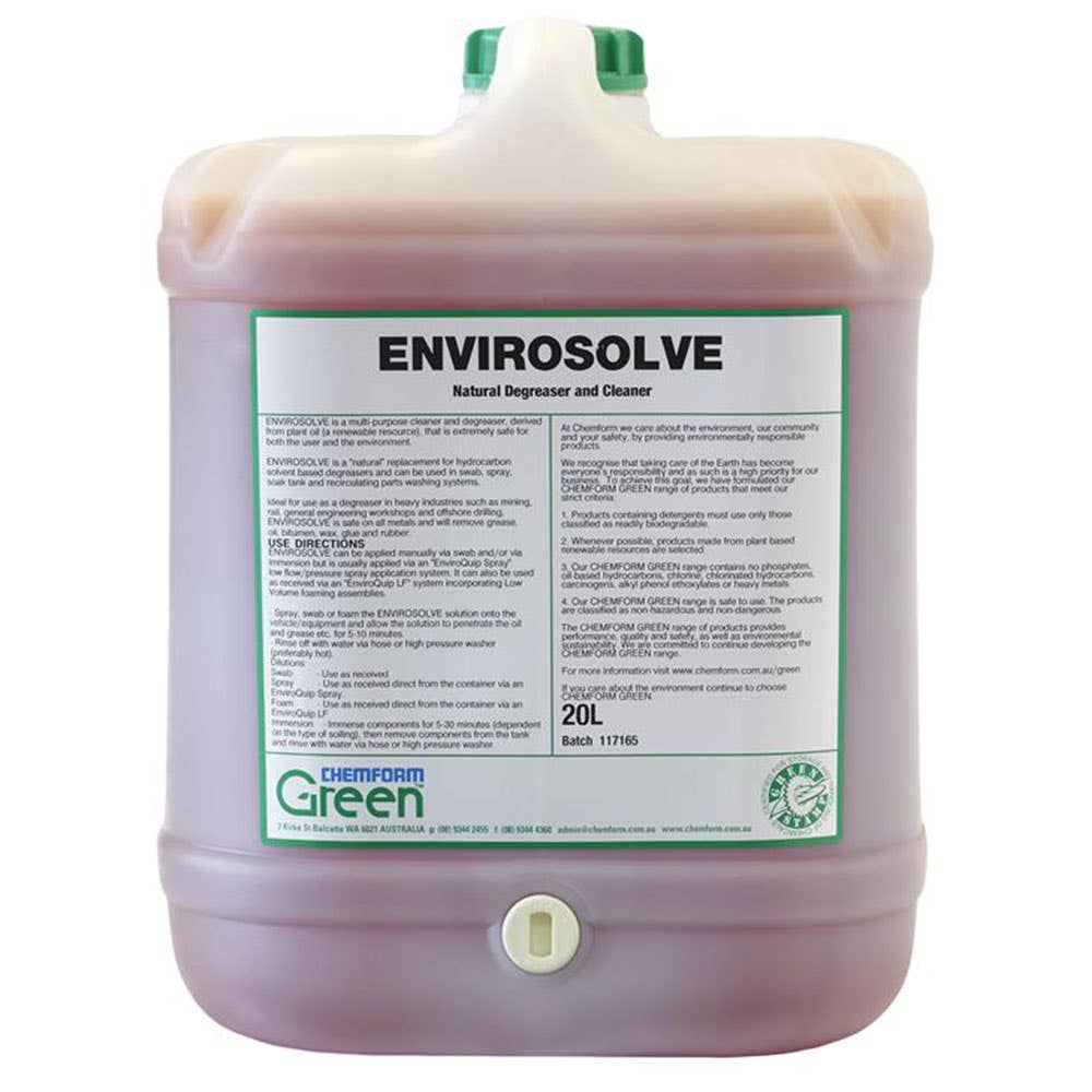 Degreaser Non Phosphate Quick Break Envirosolve 20L 60012111 ENVIROSOLVE.20