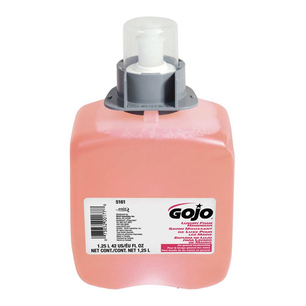 Cleaner Hand Wash Foam FMX Luxury  1.25L Pk 3 60012126 GOJO5161.CTN