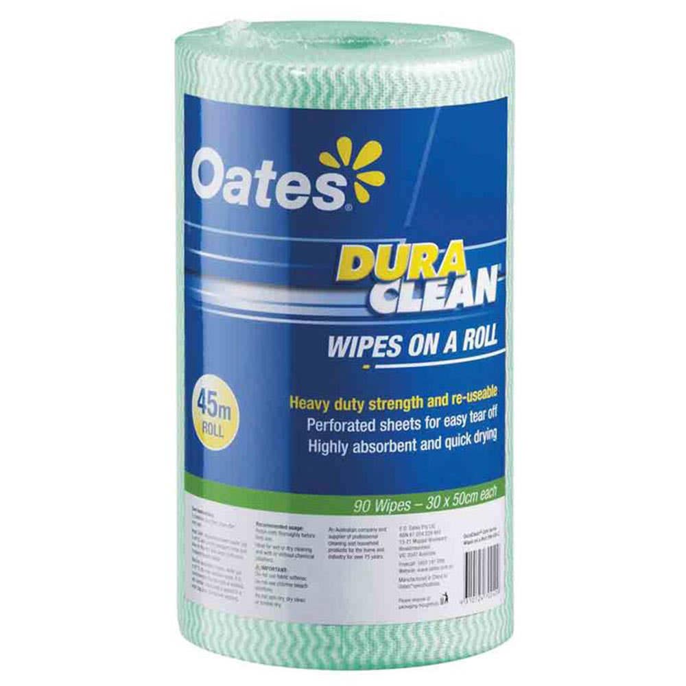 Duraclean Heavy Duty Wipes-On-A-Roll 45m Green 60012578 165398