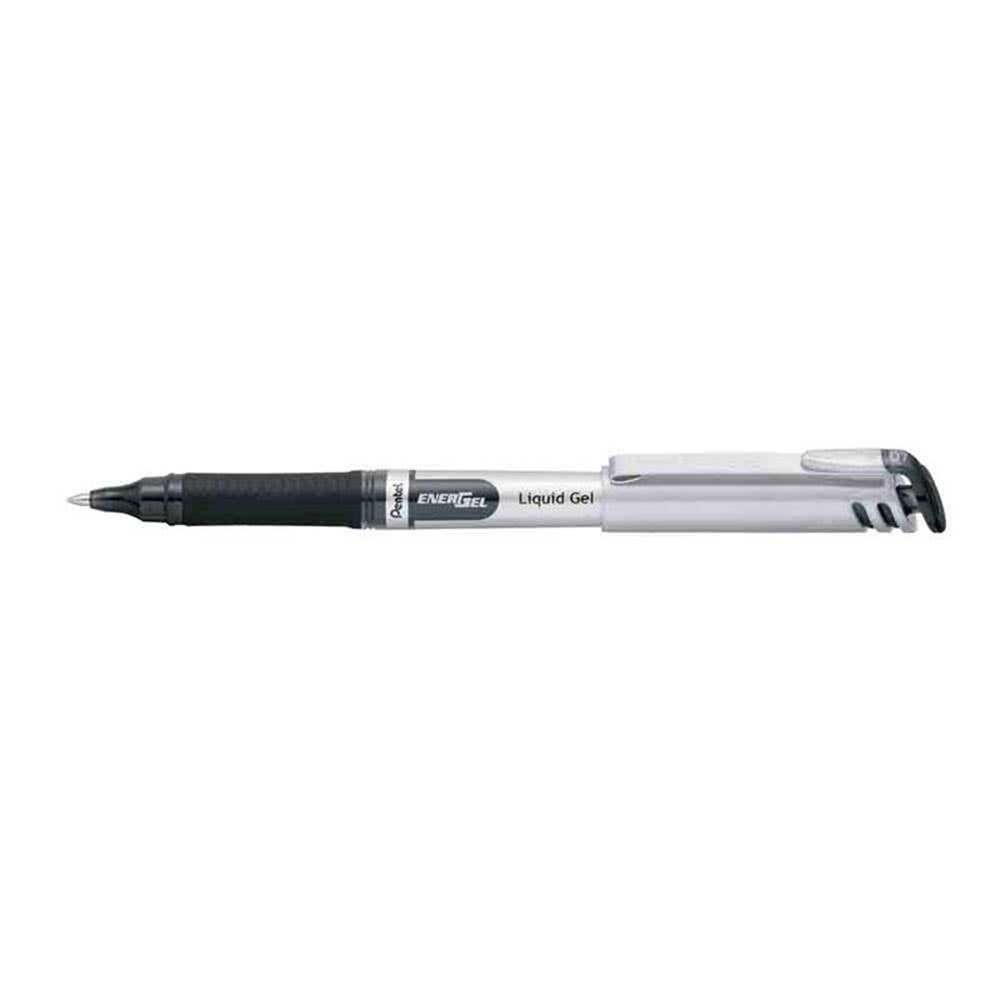 Pen Gel Liquid Energel Steel Tip Black 0.7mm Pentel Pk 12 60012999 11851